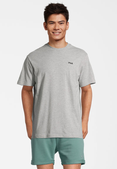 Berloz Tee in Light Grey Melange T-Shirts Fila   
