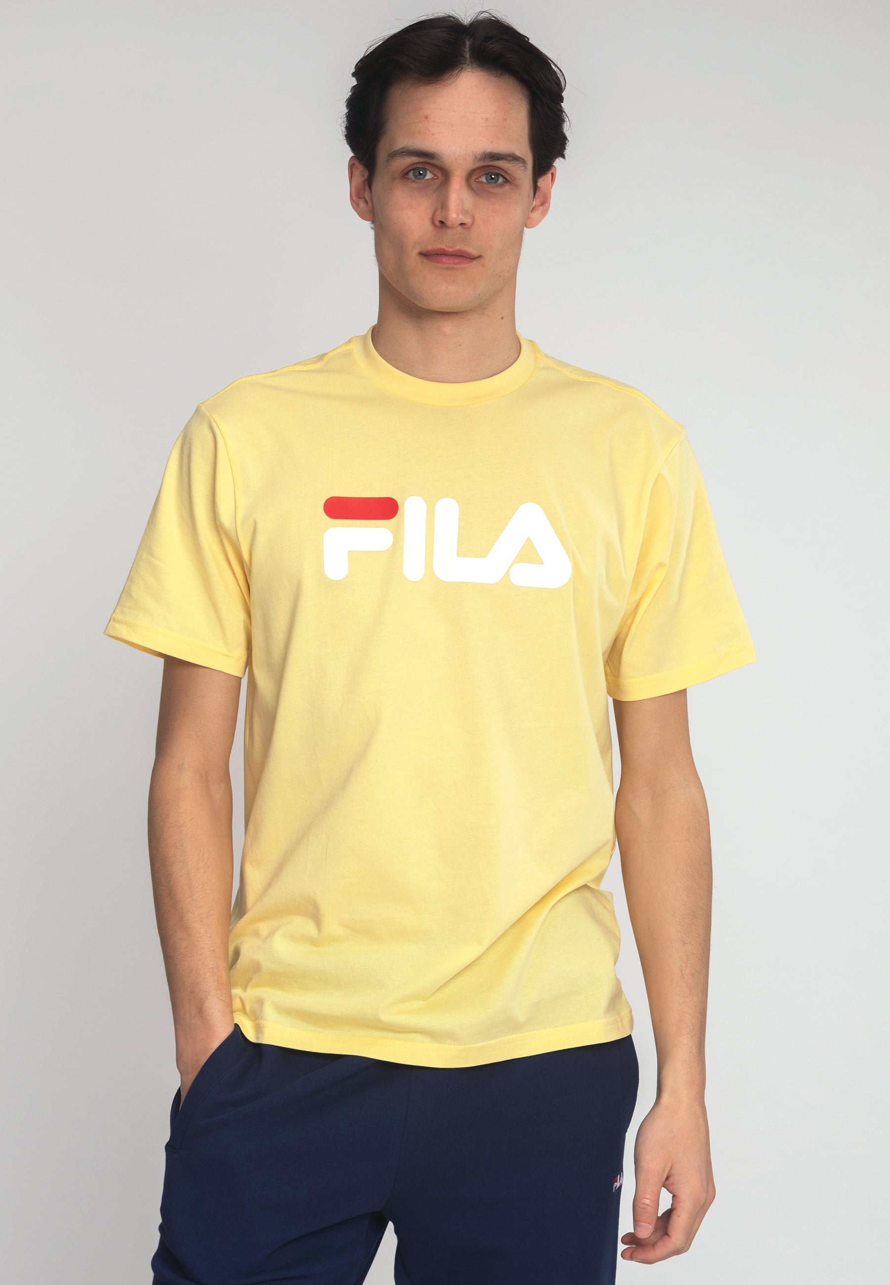 Bellano Tee in Pale Banana T-Shirts Fila   