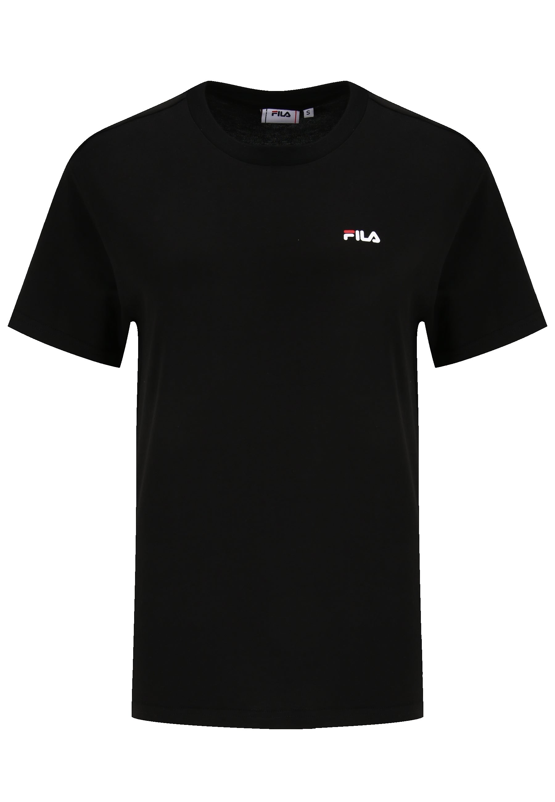 Bari Tee / Double Pack in Black-Black T-Shirts Fila   