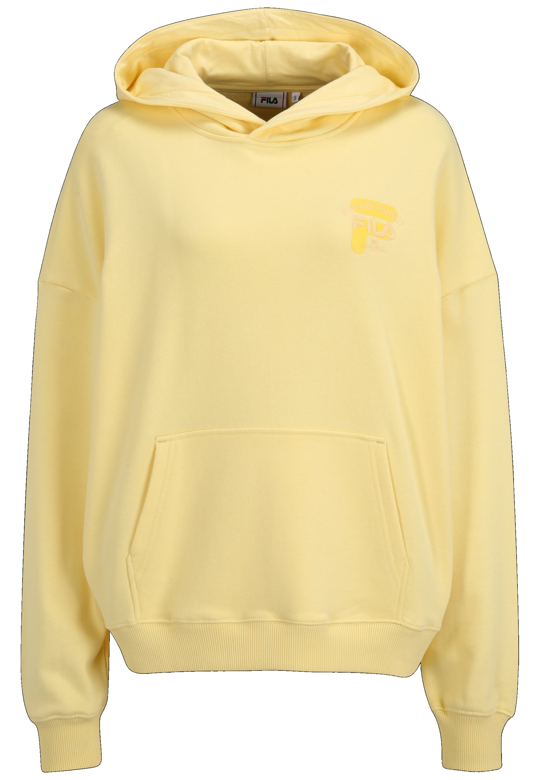Bakum Oversized Sweat Hoodie in Pale Banana Kapuzenpullover Fila   