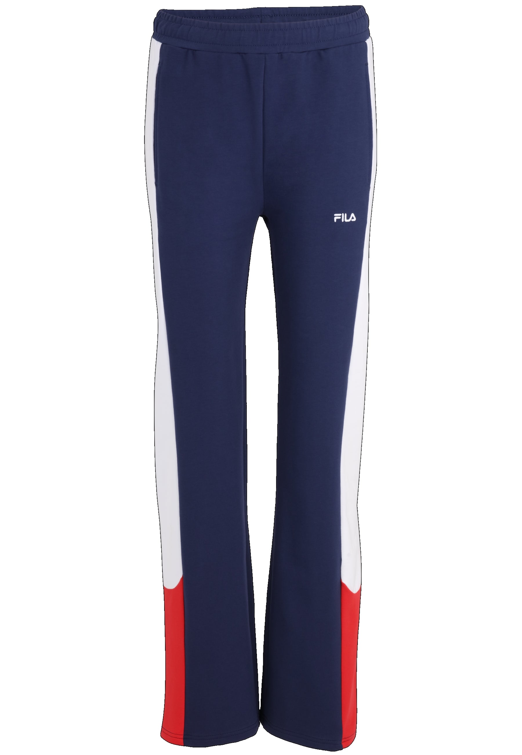 Bellegarde Track Pants in Medieval Blue-Bright White-True Red Jogginghosen Fila   