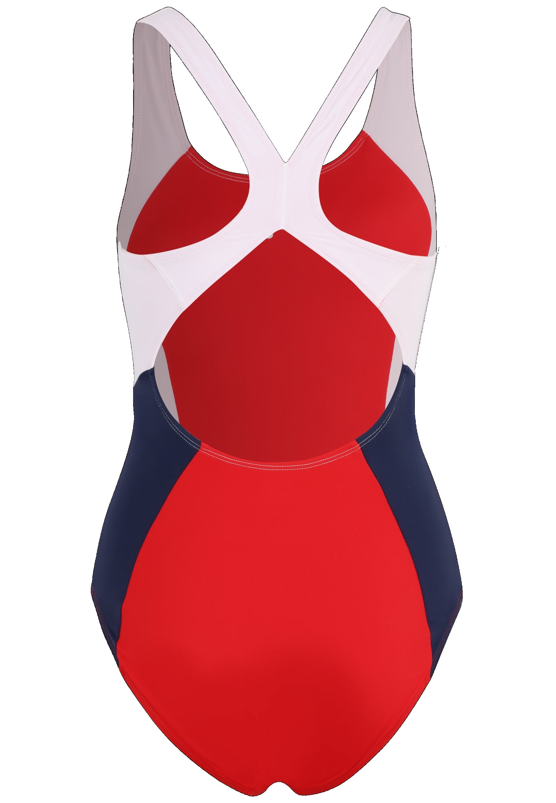 Sanya Swimsuit in True Red-Bright White-Medieval Blue Badeanzüge Fila   