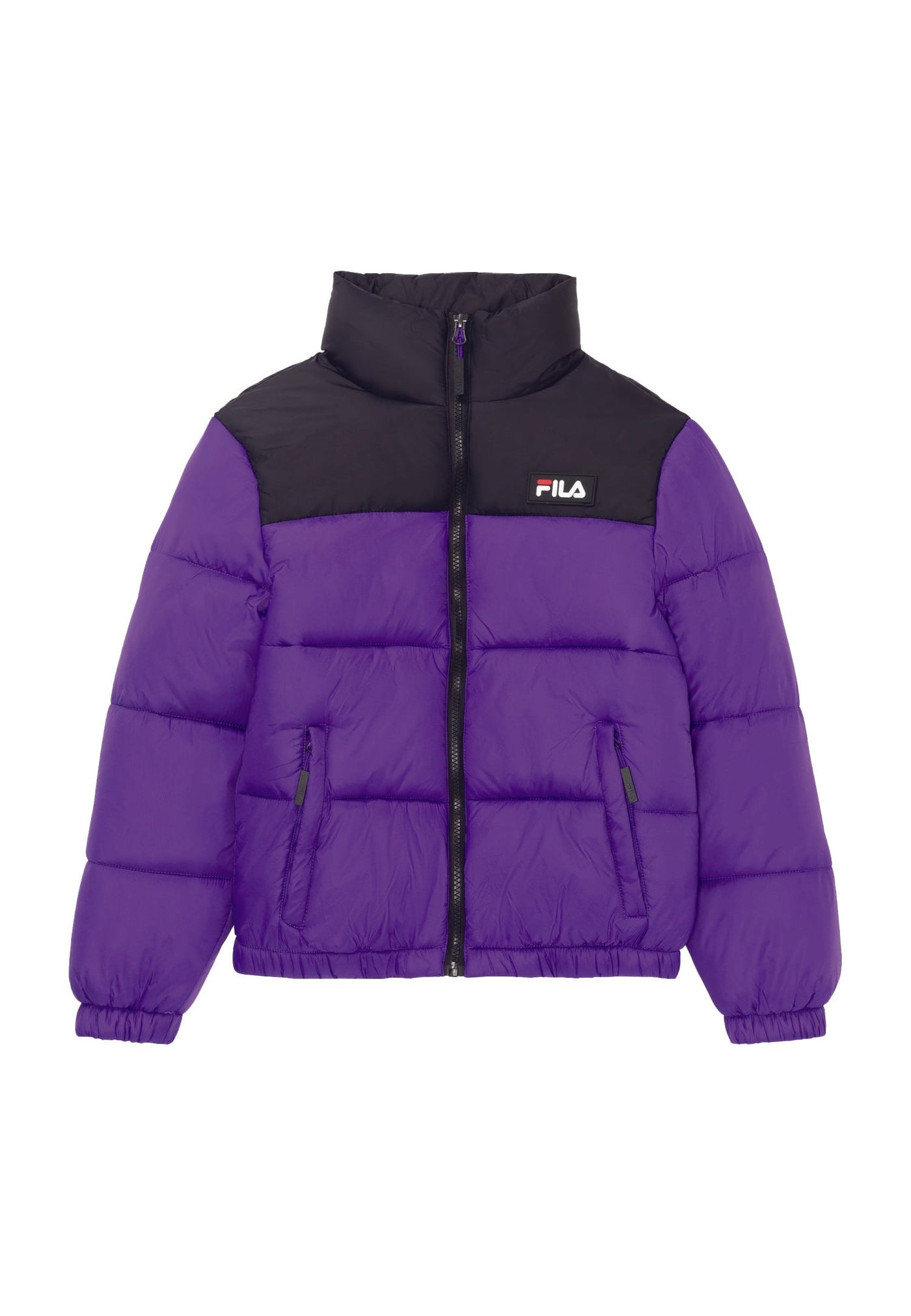 Sandia Puff Jacket in Ultra Violet-Black Daunenjacken Fila   