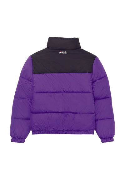 Sandia Puff Jacket in Ultra Violet-Black Daunenjacken Fila   