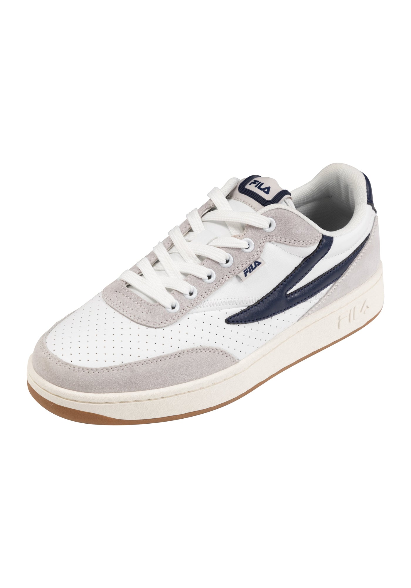 Sevaro S in White-Fila Navy Sneakers Fila   